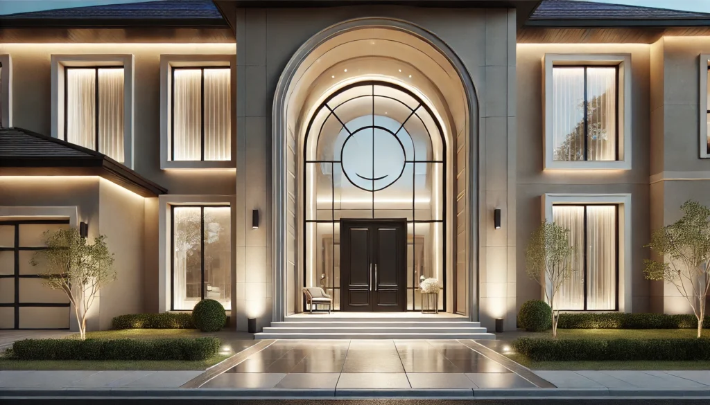The Secret to a Classy Home? These 10 Arched Window Ideas 2 Entryway Arched Windows
