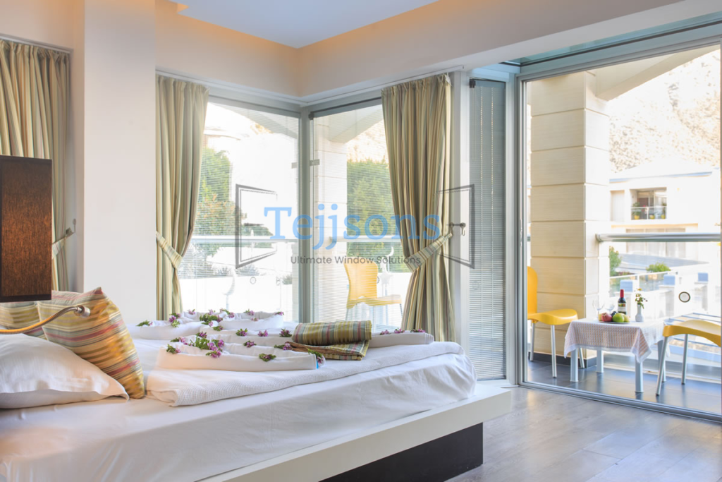 10+ Modern Aluminium Sliding Window Designs Perfect for Luxury Homes & Commercial Spaces 12 Integral blinds with sliding windows