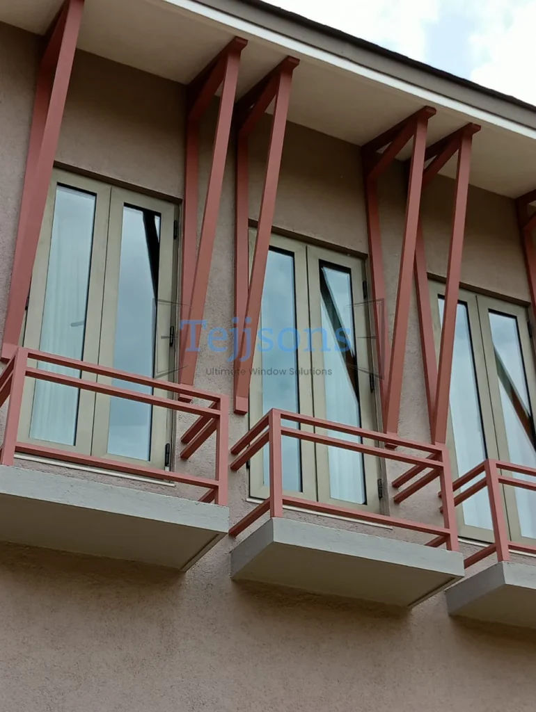 Tejjsons casement windows with slim frames and clean design