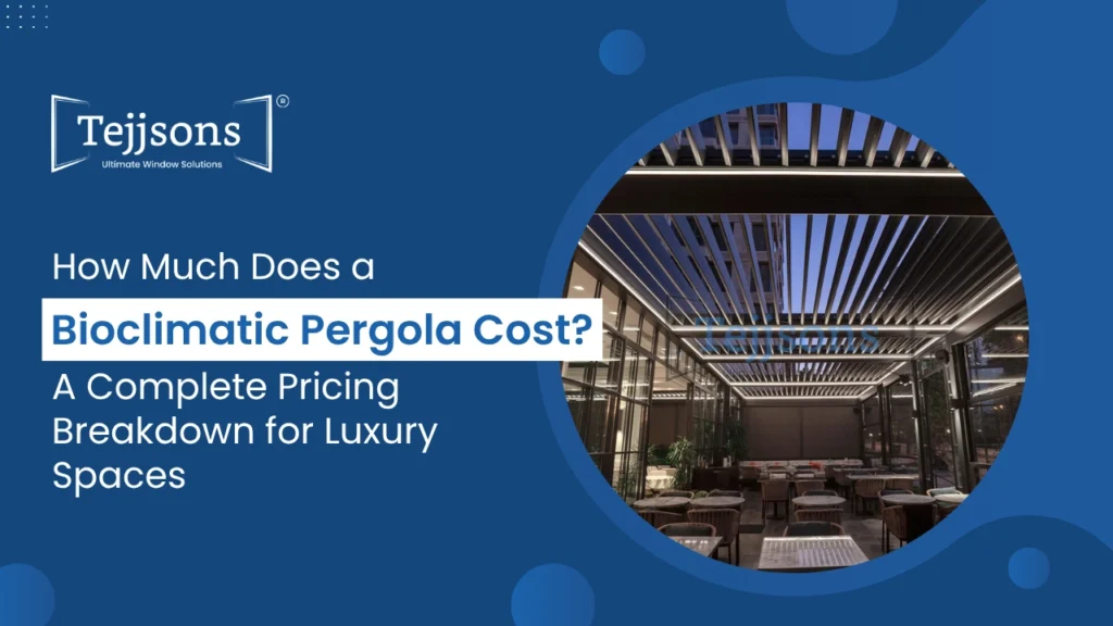 how much does bioclimatic pergola cost