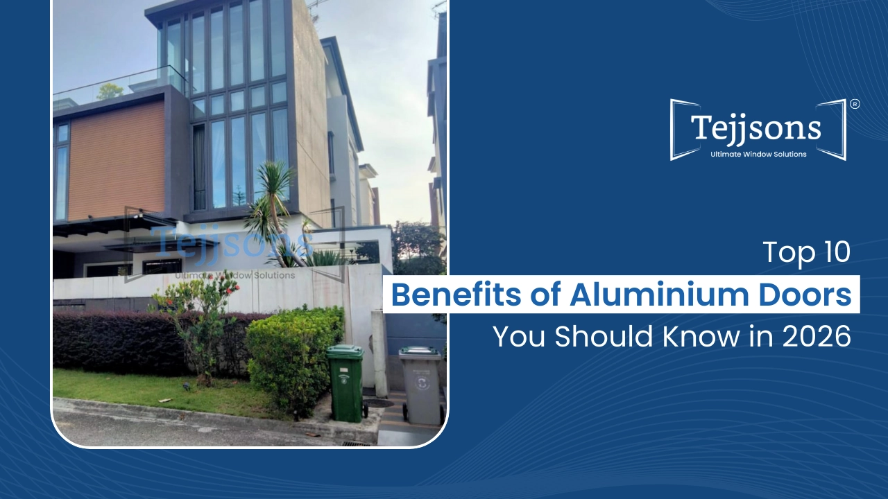 Top benefits of aluminium doors blog guide by Tejjsons