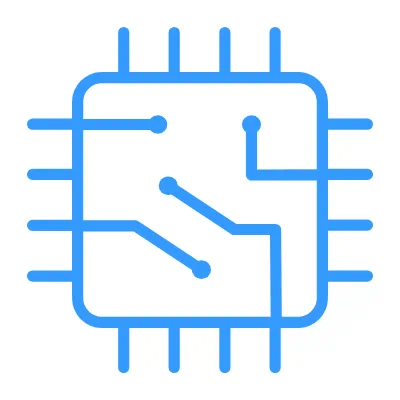 Home 2 wired outline 746 technology integrated circuits hover pinch