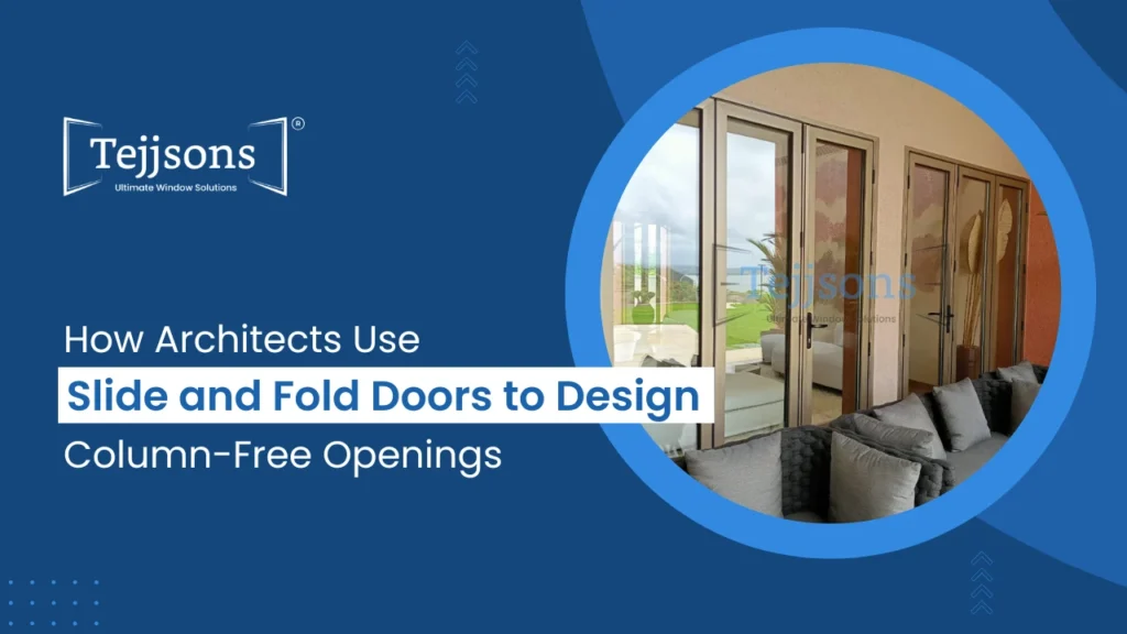How architects use premium slide & fold doors to design coloumn free openings